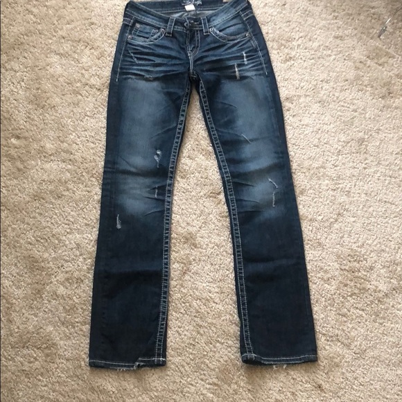 🌟Like New Silver Jeans🌟 - Picture 2 of 9